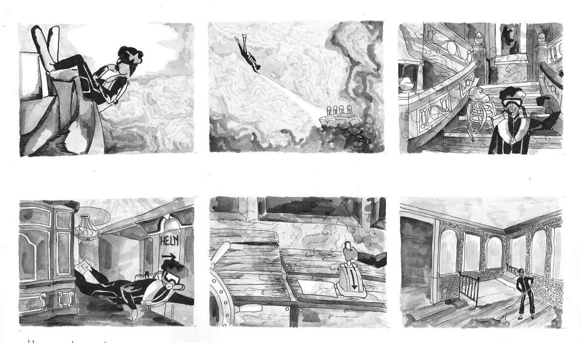 short story: how to live in the sunken titanic